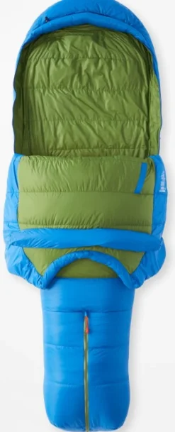 Marmot Sawtooth Lonf Extralevea Untuvamakuupussi Dark Azure/Foliage Unisex