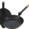 Muurikka Paistinpannu Taittuva Varsi Hiiliteras 24 Cm
