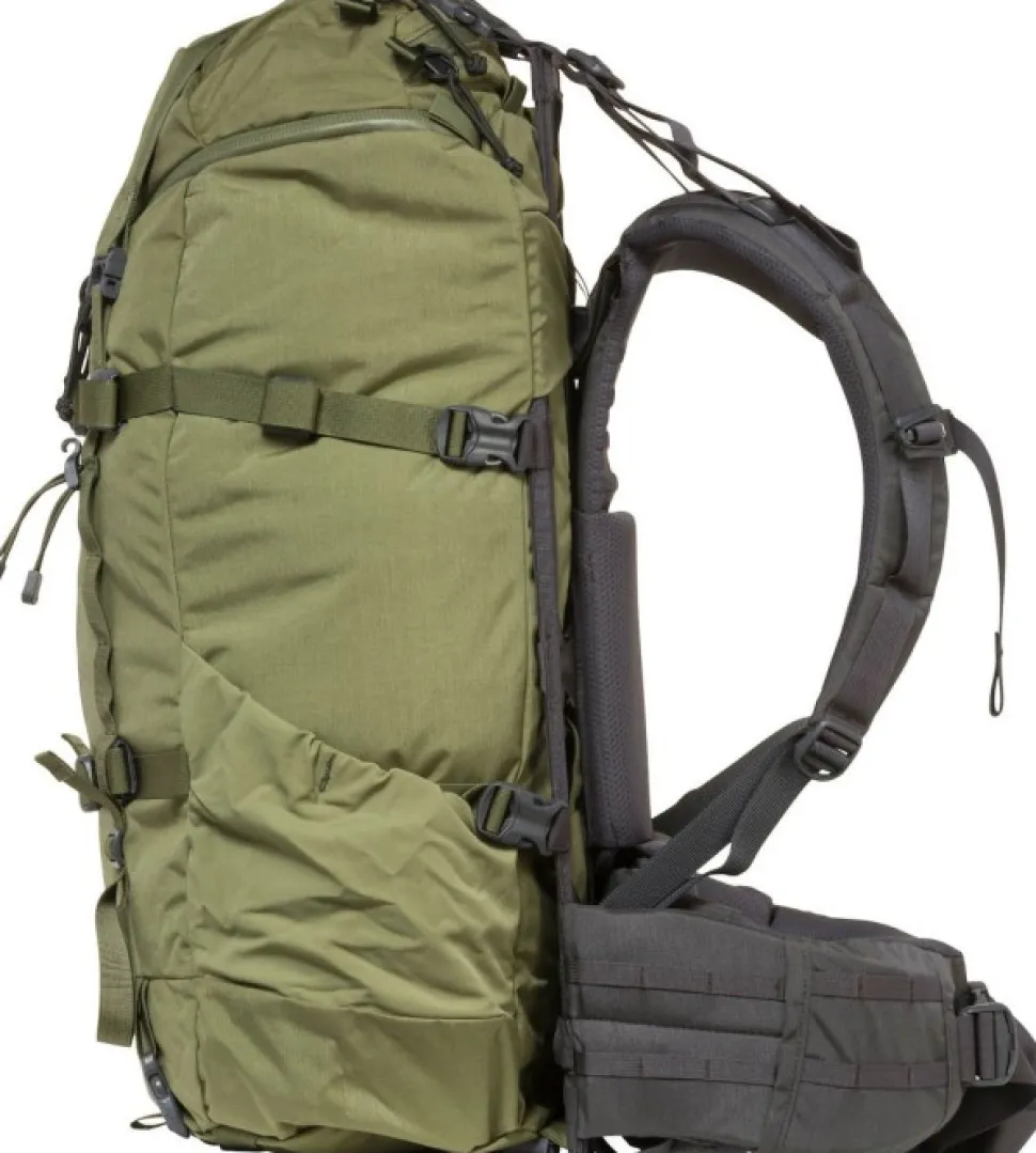Mystery Ranch Terraframe 3-Zip 50 Rinkka, Loden