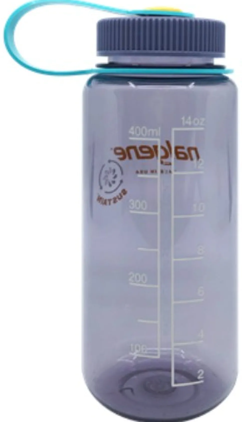 Nalgene Ymparistoystavallinen Pullo, 0,5 L, Harmaavioletti