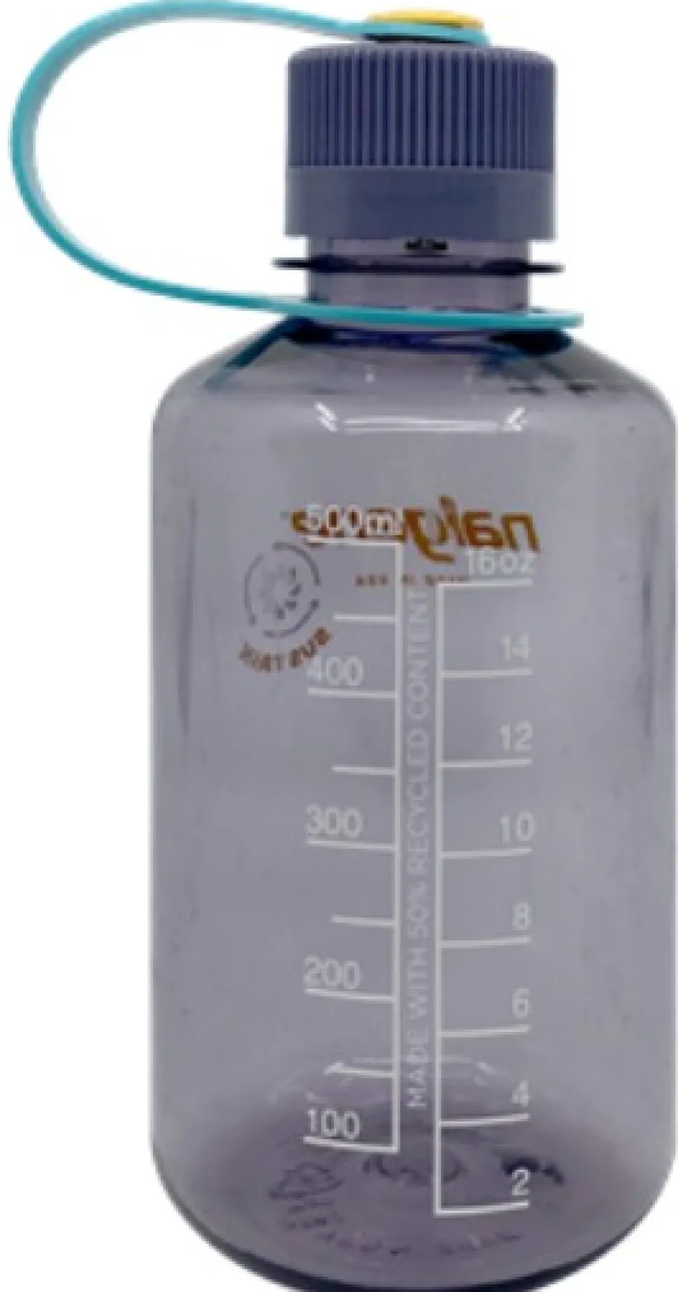 Nalgene Ymparistoystavallinen Pullo, 0,5 L, Harmaavioletti