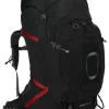 Osprey Aether Plus 100 Rinkka, Musta