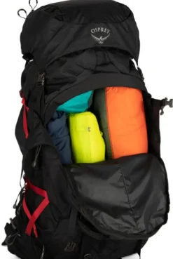 Osprey Aether Plus 100 Rinkka, Musta