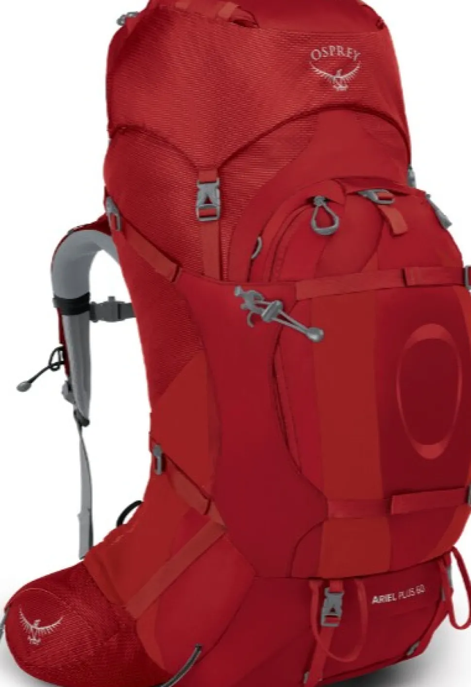 Osprey Ariel Plus 60 Naisten Rinkka, Punainen