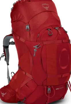 Osprey Ariel Plus 85 Naisten Rinkka, Punainen