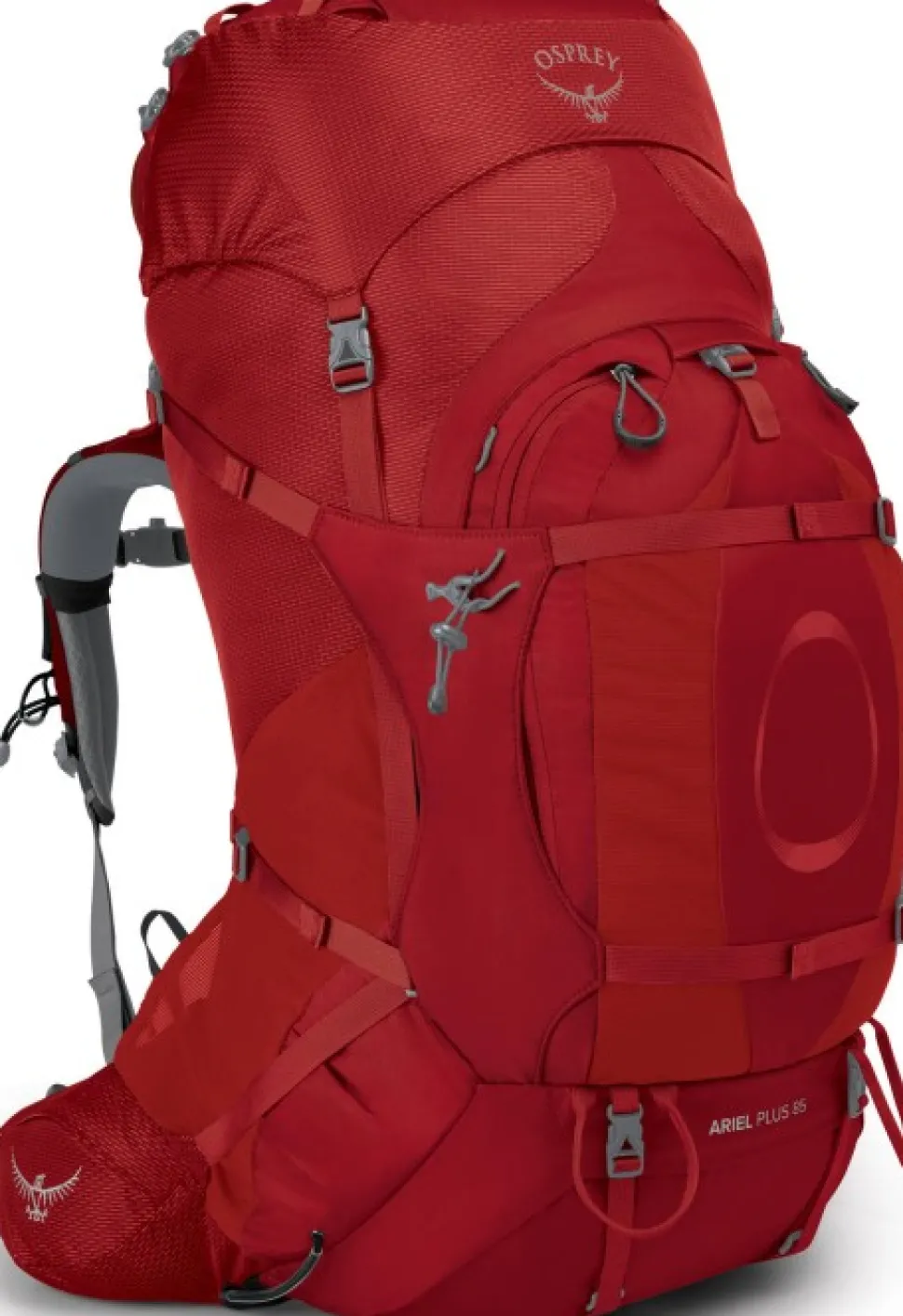 Osprey Ariel Plus 85 Naisten Rinkka, Punainen