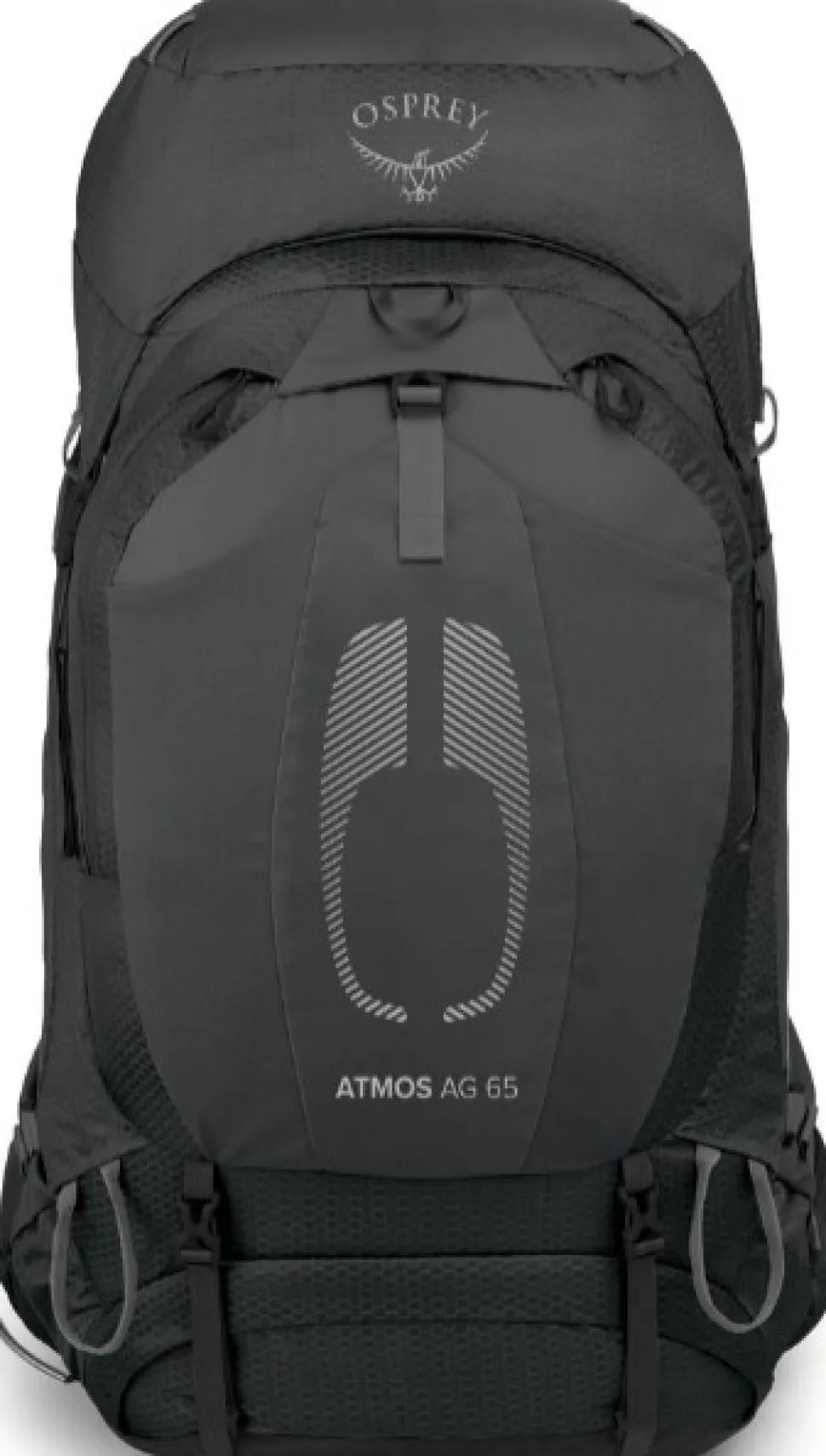 Osprey Atmos Ag 65 Rinkka, Musta