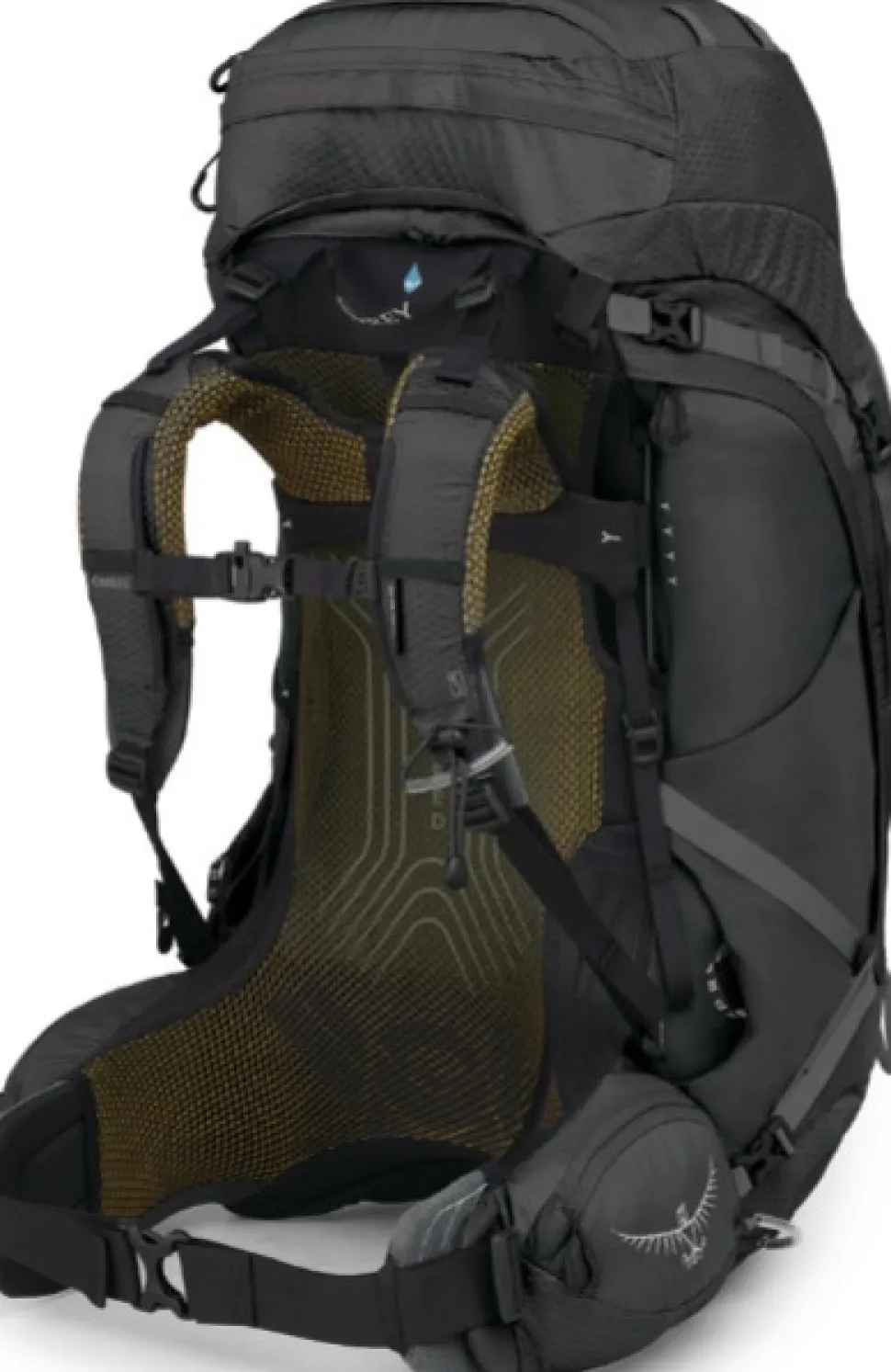 Osprey Atmos Ag 65 Rinkka, Musta
