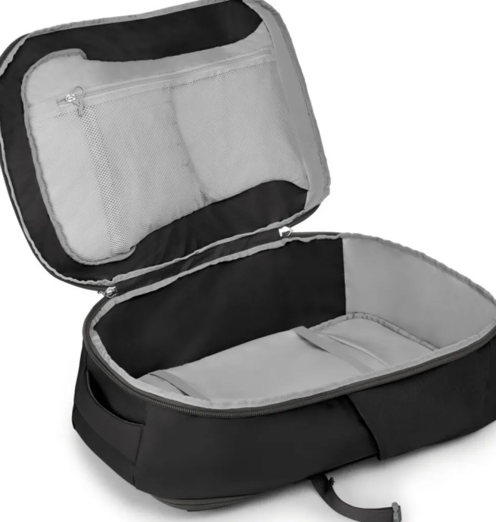 Osprey Daylite Carry-On Travel Pack 44 Kasimatkatavaralaukku, Musta