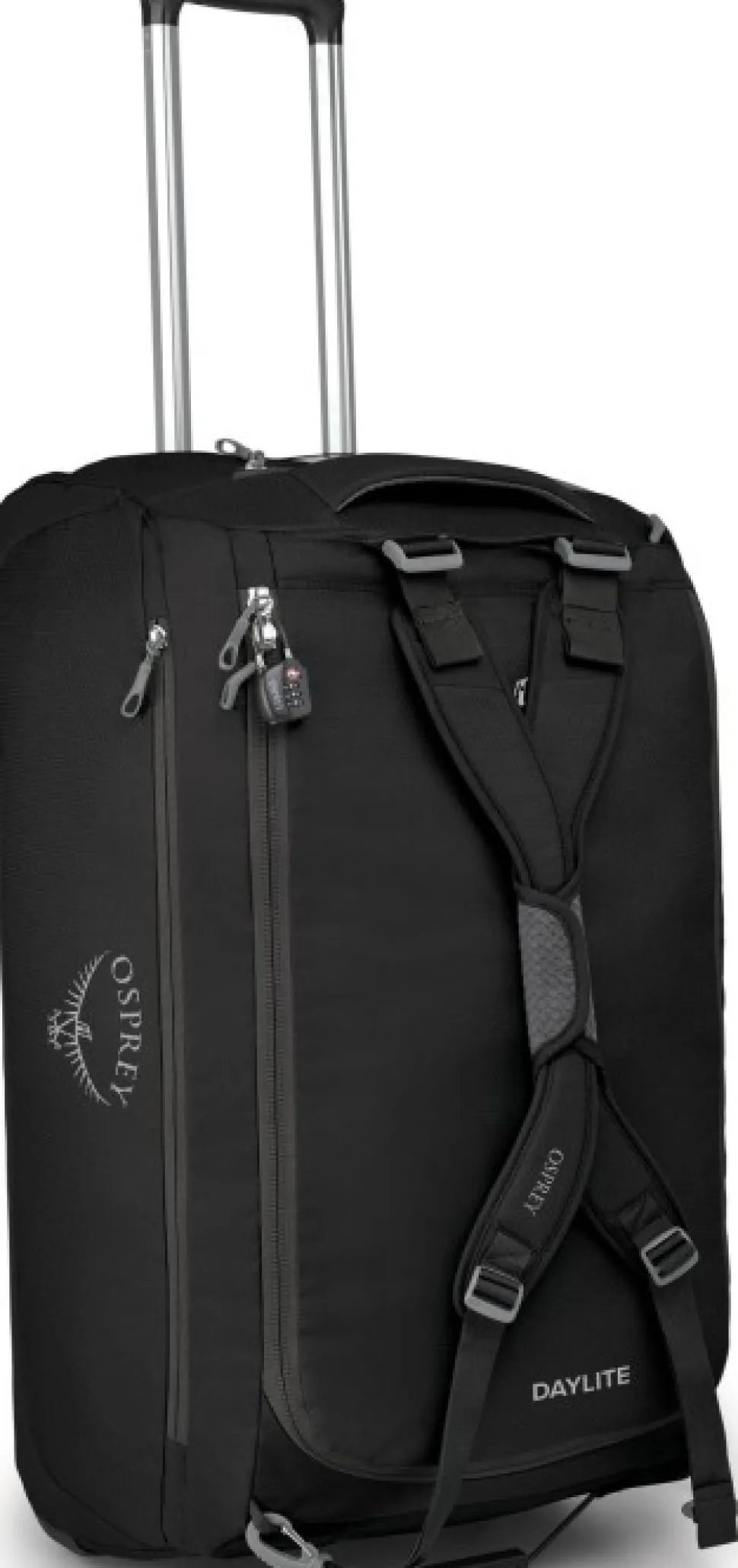 Osprey Daylite Wheeled Duffel 85 Matkalaukku, Musta