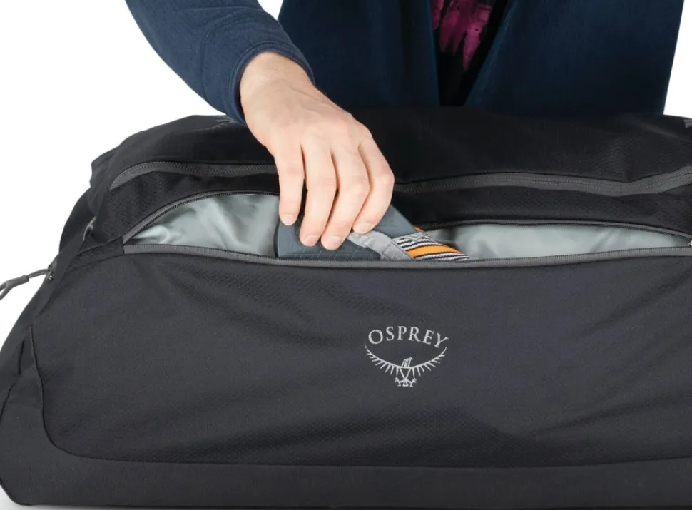 Osprey Daylite Wheeled Duffel 85 Matkalaukku, Musta