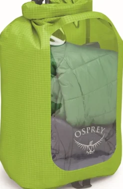 Osprey Dry Sack Window Kuivapussi, 12 L, Lime