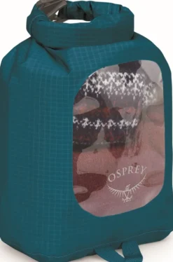 Osprey Dry Sack Window Kuivapussi, 3 L, Petrooli