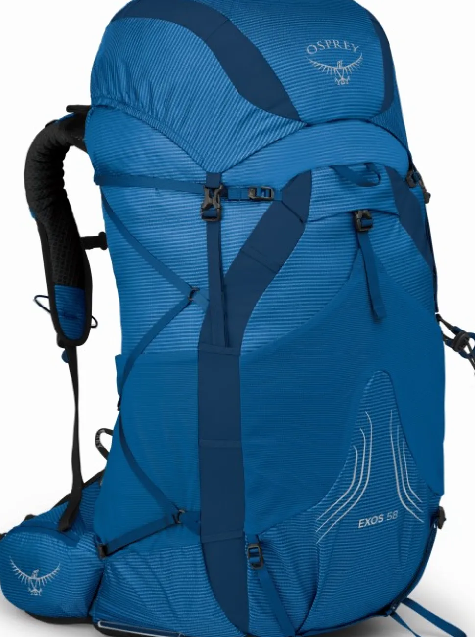 Osprey Exos 58 Rinkka, Sininen