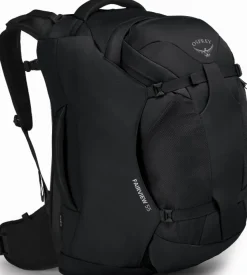 Osprey Fairview 55 Naisten Matkailurinkka, Musta