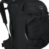 Osprey Farpoint 55 Matkailurinkka, Musta