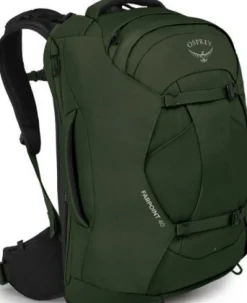 Osprey Farpoint 40 Matkailurinkka, Vihrea