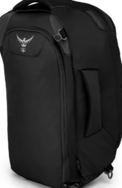 Osprey Farpoint 40 Matkailurinkka, Musta