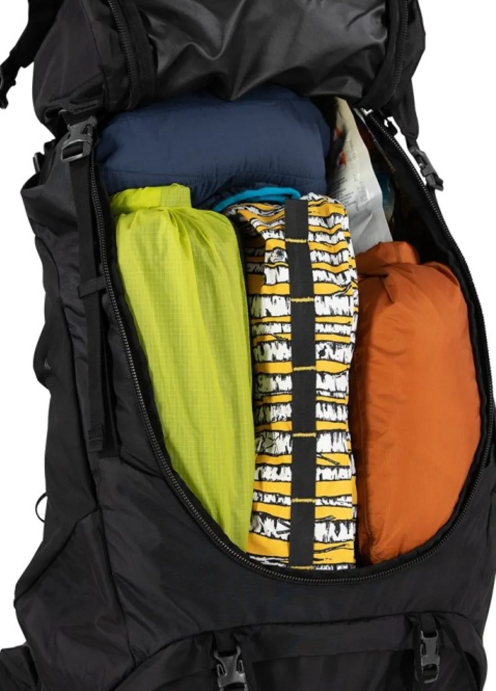 Osprey Kestrel 68 Rinkka, Musta