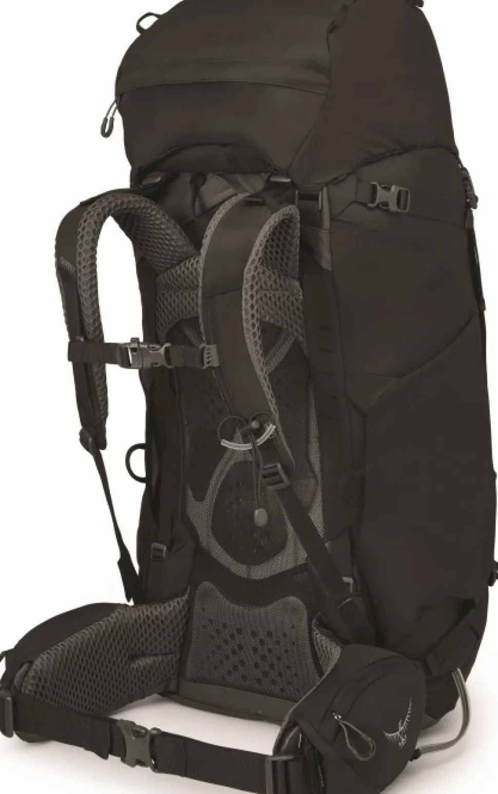 Osprey Kestrel 68 Rinkka, Musta