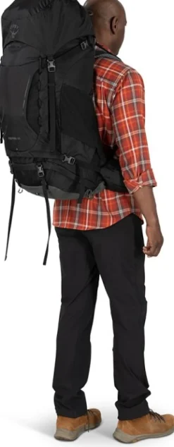 Osprey Kestrel 68 Rinkka, Musta