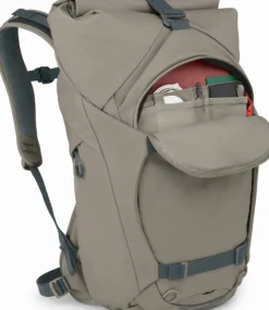 Osprey Metron Roll Top Pack Reppu, Harmaaruskea