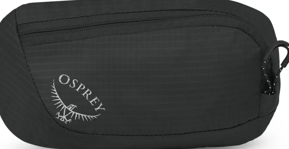 Osprey Pack Pocket Zippered Lisatasku, Musta