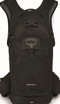 Osprey Raptor 14 Reppu Juomarakolla, Musta