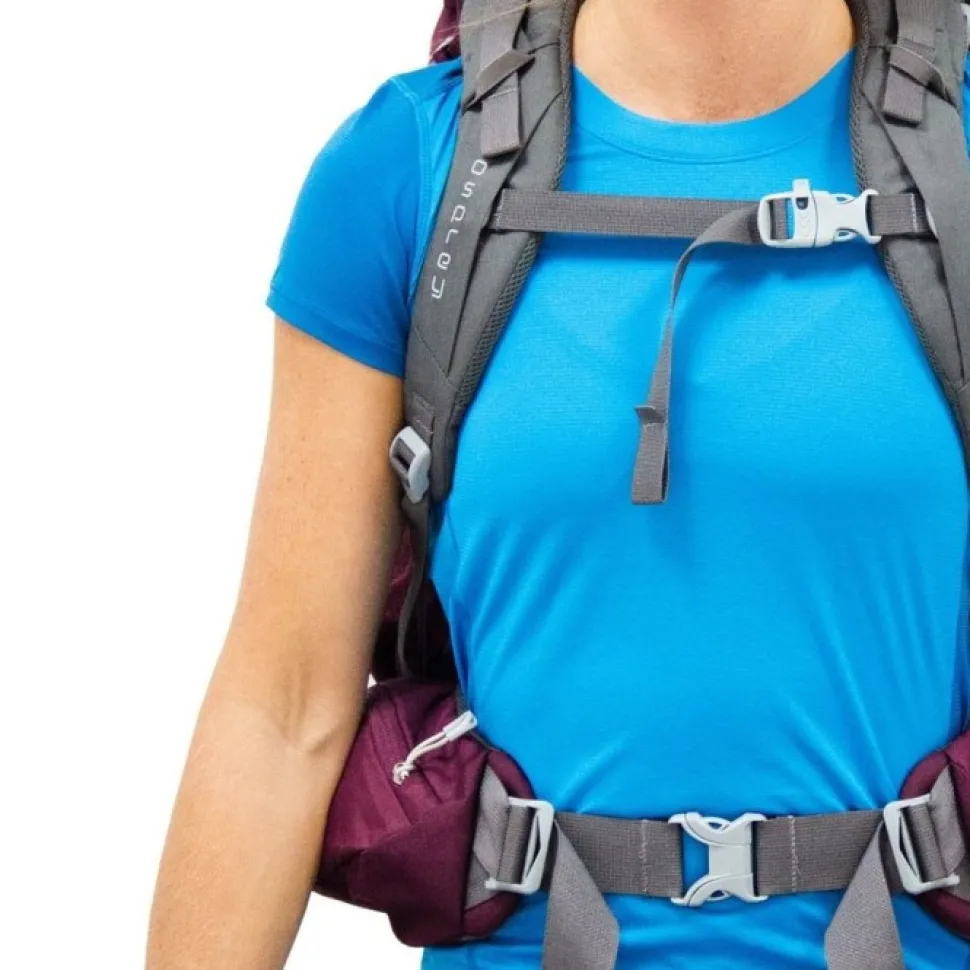Osprey Renn 65 -Naisten Rinkka, Tummanharmaa