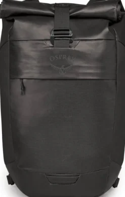 Osprey Transporter Roll Top Reppu, Musta
