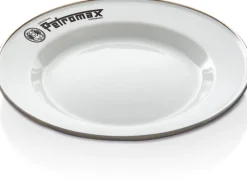 Petromax Enamel Plates 22 Cm White 2-Pack