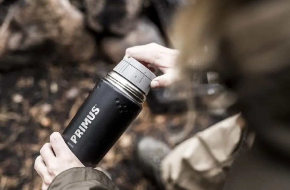 Primus Trailbreak Vacuum Bottle -Termospullo, 1 L, Musta