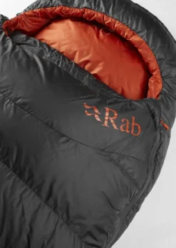 Rab Ascent 500 Left Zip -5°C Untuvamakuupussi, Pitka Malli, Graphene Unisex