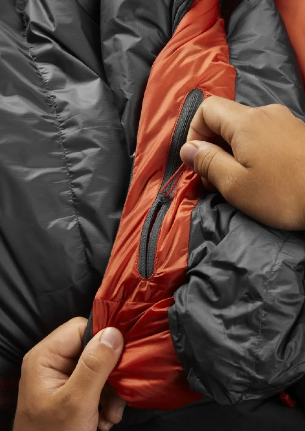 Rab Ascent 500 Untuvamakuupussi, Regular Wide, Graphene