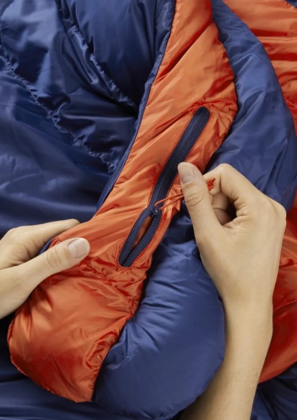 Rab Ascent 700 Untuvamakuupussi, Naisten Malli, -9°C Nightfall Blue