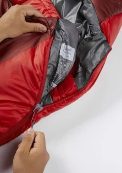 Rab Solar Eco 3 X-Long Wide Makuupussi, -8°C Oxblood Red Unisex