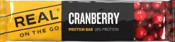 Real On The Go Protein Bar Cranberry Proteiinipatukka