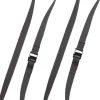 Savotta Pack Straps Cam Buckle 120 Cm Pakkaushihnat 2 Kpl, Musta