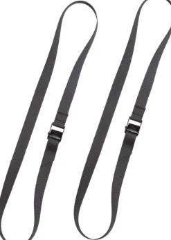 Savotta Pack Straps Cam Buckle 120 Cm Pakkaushihnat 2 Kpl, Musta