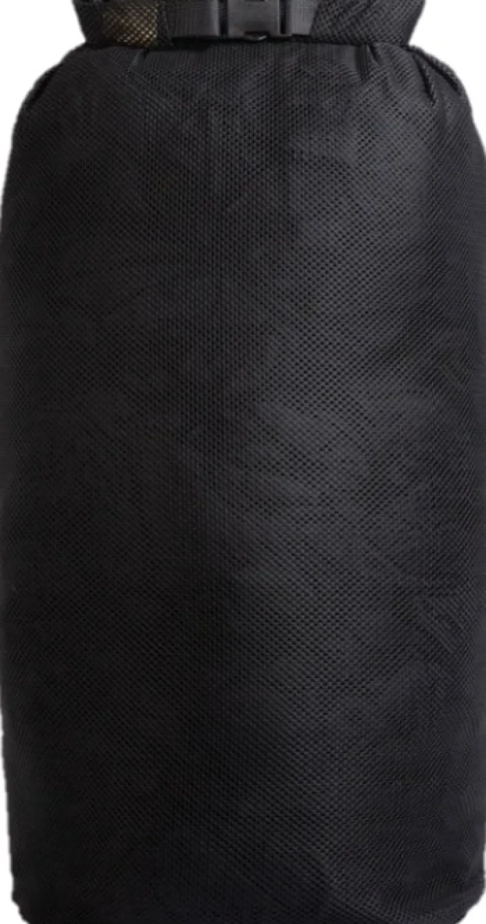 Savotta Rolltop Stuffsack Mesh Pakkauspussi, 40L, Musta