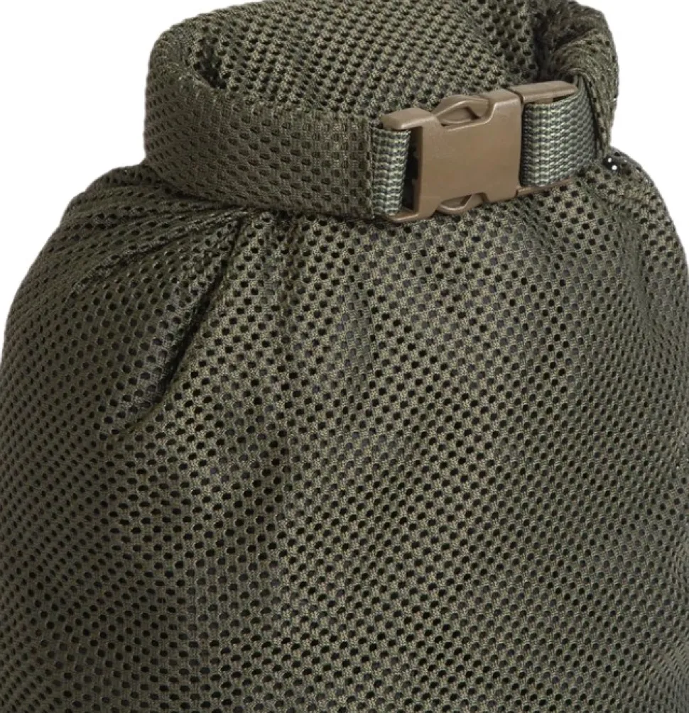 Savotta Rolltop Stuffsack Mesh Pakkauspussi, 10L, Vihrea