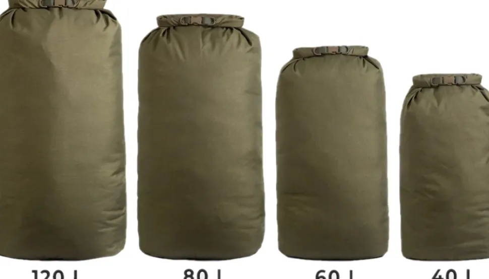 Savotta Rolltop Stuffsack 500D Pakkauspussi, 120L, Vihrea