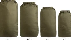 Savotta Rolltop Stuffsack 500D Pakkauspussi, 80L, Musta