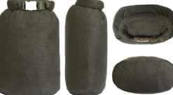 Savotta Rolltop Stuffsack Mesh Pakkauspussi, 10L Oranssi