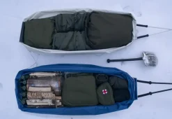 Savotta Rolltop Stuffsack 500D Pakkauspussi, 80L, Musta