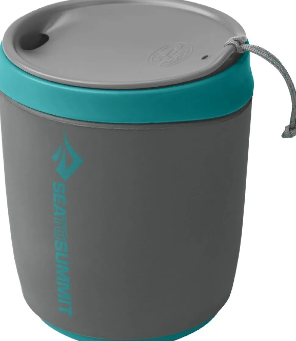 Sea To Summit Delta Insulated Mug Eristava Muki, Harmaa/Mintunvihrea