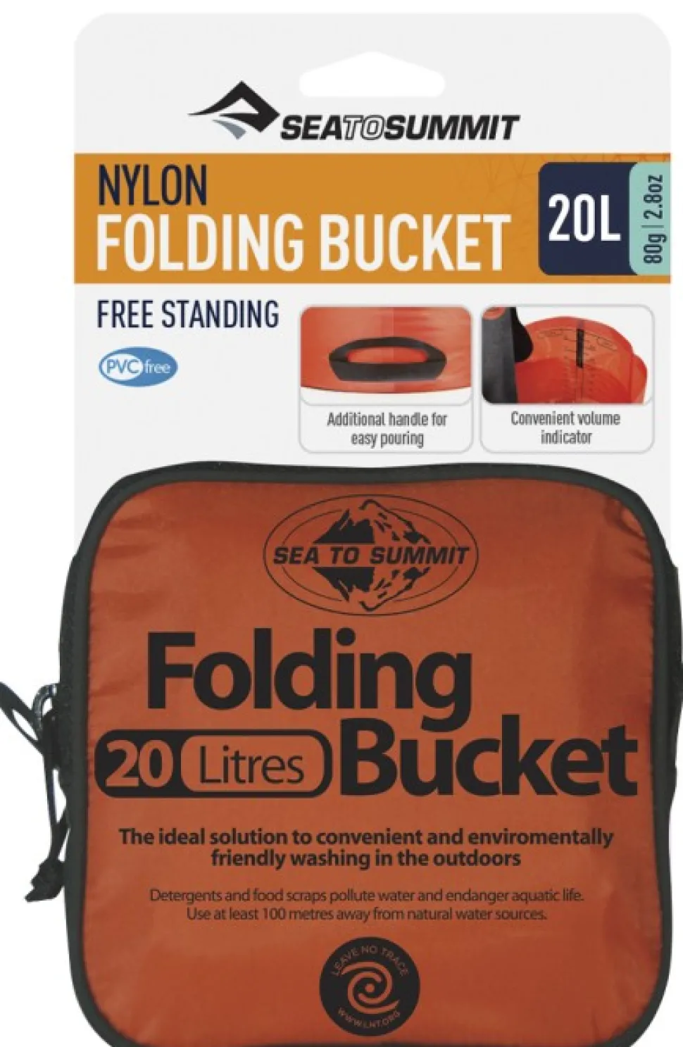 Sea To Summit Folding Bucket Nylon 10L