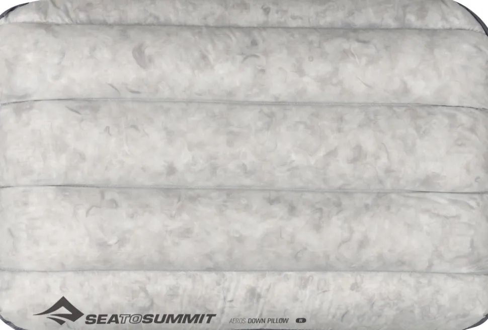Sea To Summit Pillow Aeros Down Taytettava Untuvatyyny, Regular, Harmaa