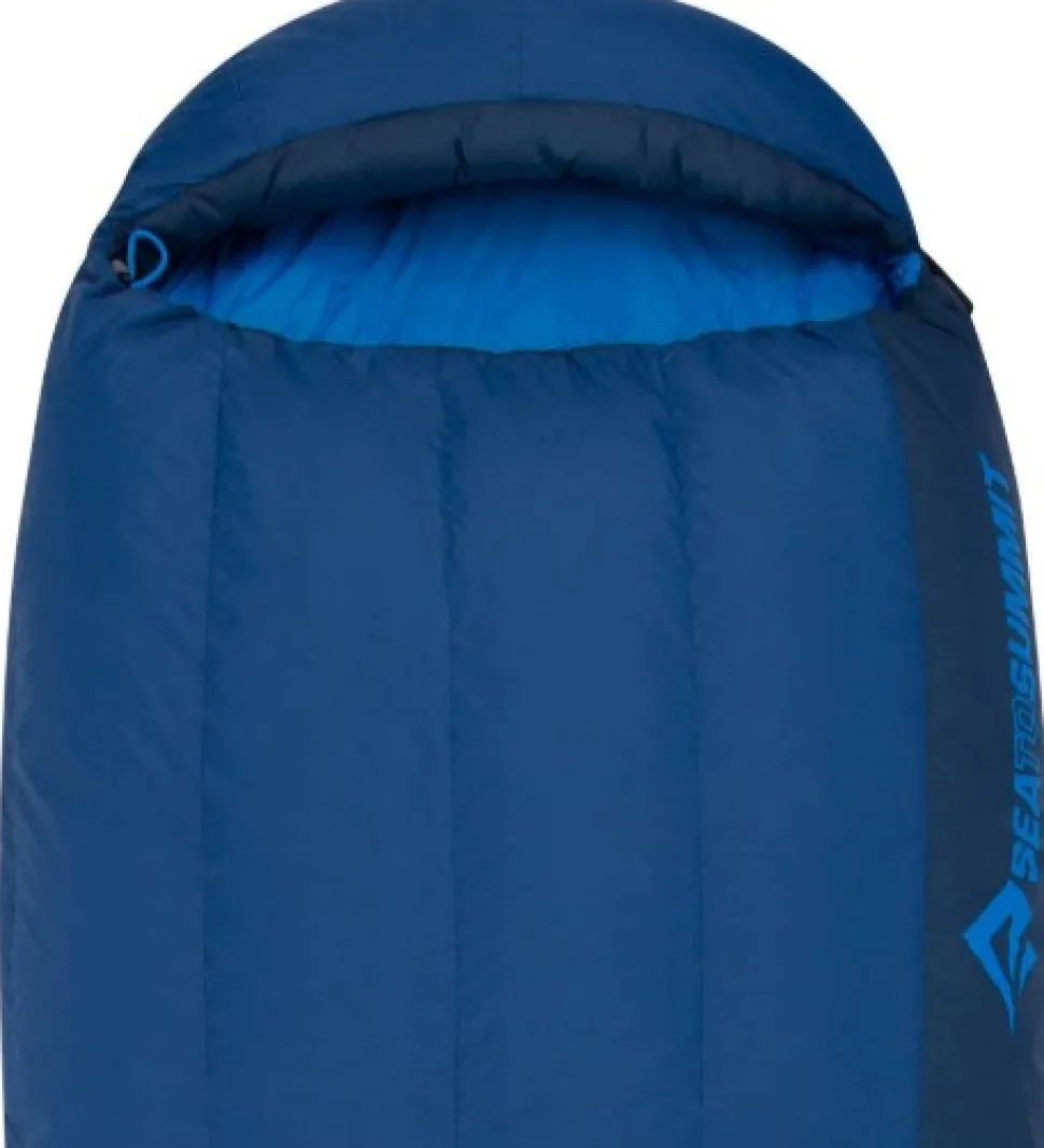 Sea To Summit Sleepbag Down Trek Tkii -8°C Regular Wide Blue Unisex