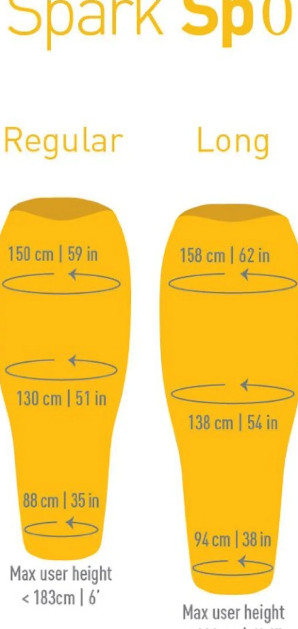 Sea To Summit Sleeping Bag Down Spark Sp0 9°C Regular Unisex